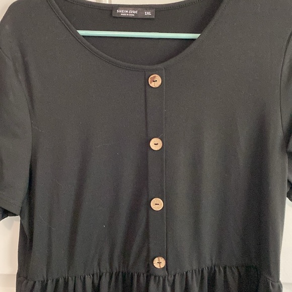 SHEIN CURVE black dress - Picture 2 of 4